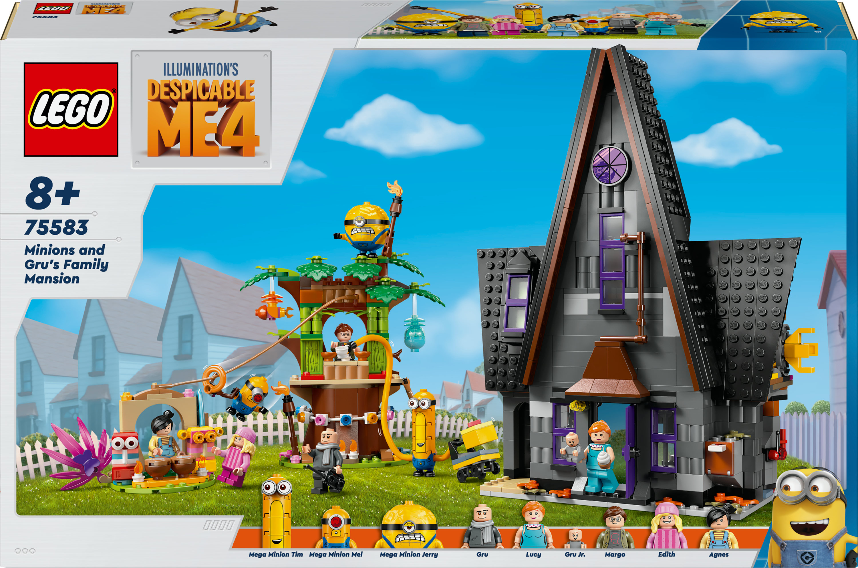LEGO Minions 75583 Huis van de Minions en Gru