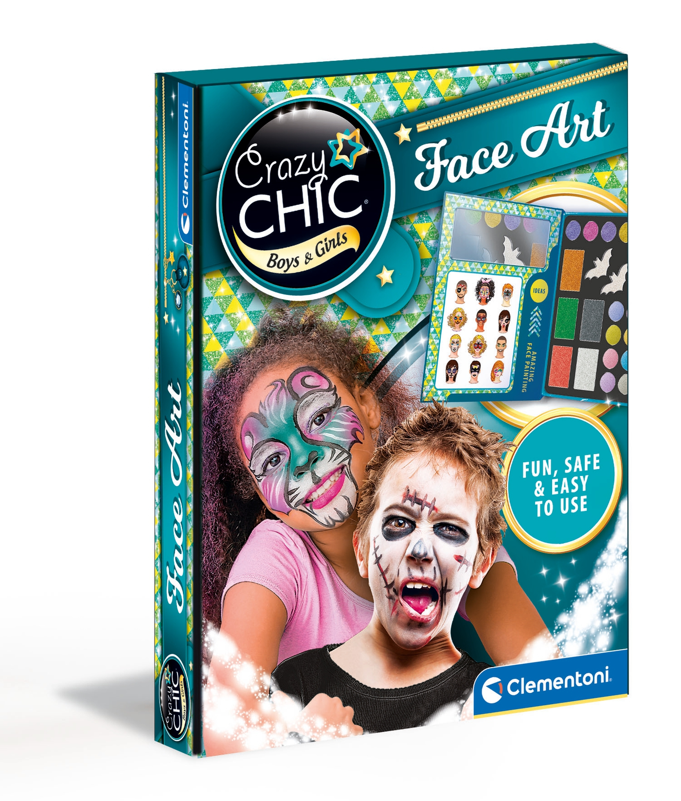 Crazy Chic Cool Face Painting make up