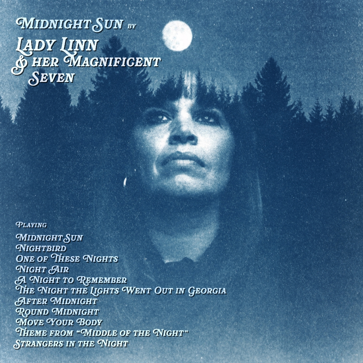 Lady Linn & Her Magnificent Seven - Midnight Sun LP