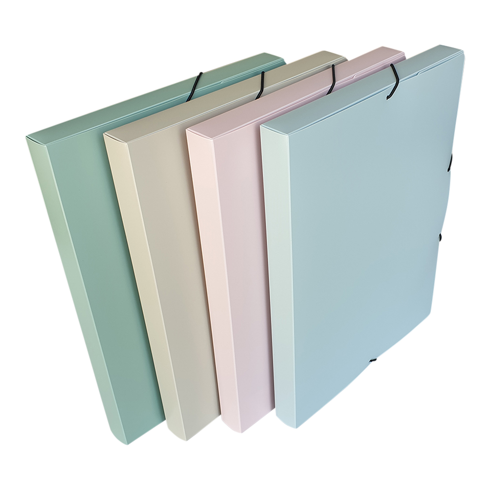 Elastobox A4 PP6/10 Smooth Rug 25 mm - assorti - Prijs per Stuk