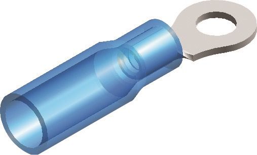 Thermoseal nylon ring blauw m5 (5,3x9,5) Sinatec 5st