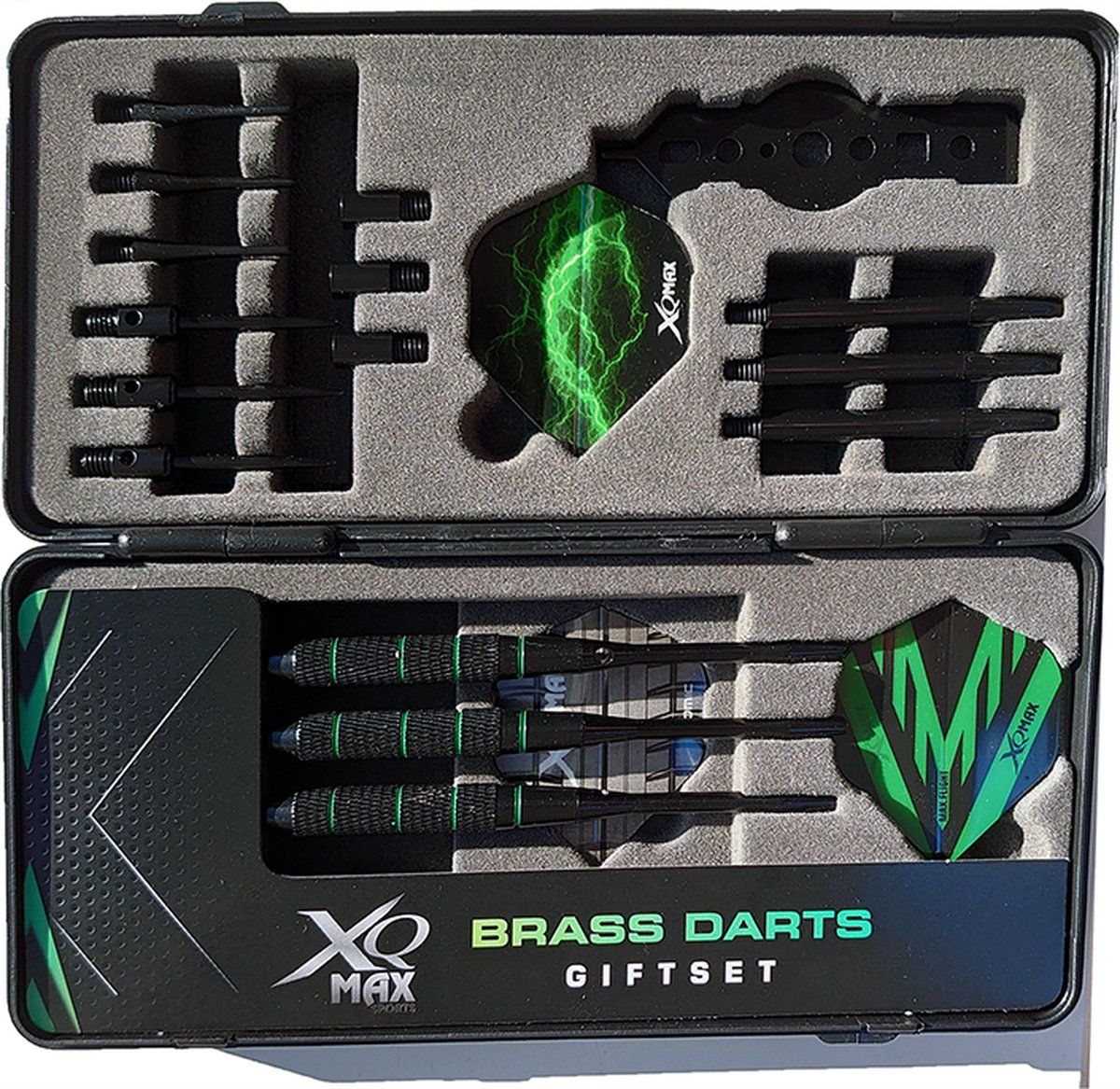 XQ Max Darts Giftset Brass Blackline