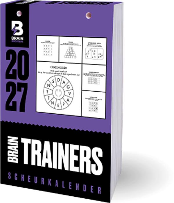 Scheurkalender 2027 - Braintrainers