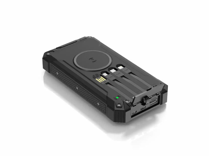 Denver Powerbank PSC-20012 Zwart 20000mAh Solar-Wireless