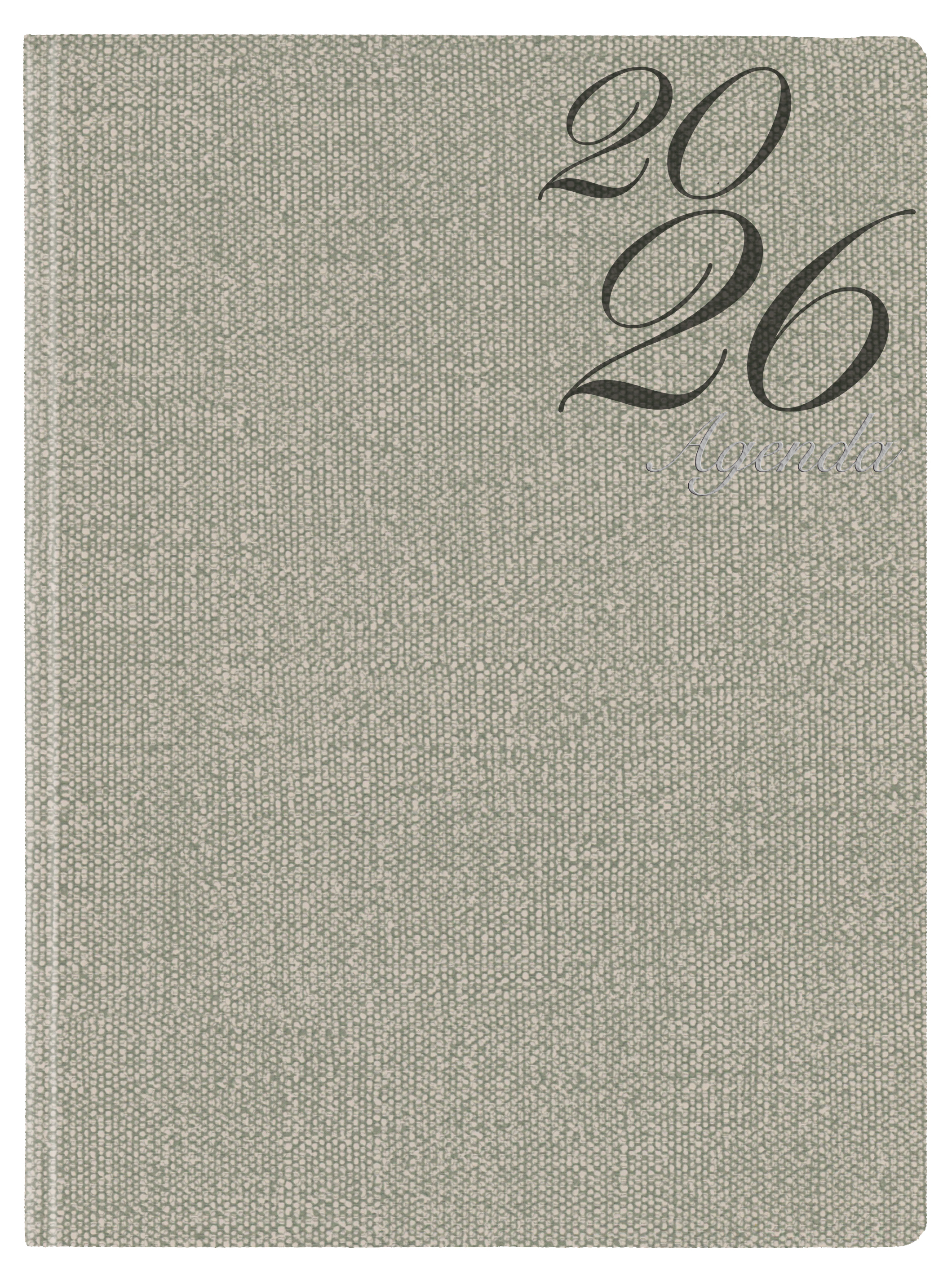 Aurora Agenda 2026 Business Canapa 1week/2pag assorti 17.5x22.5 cm - per stuk