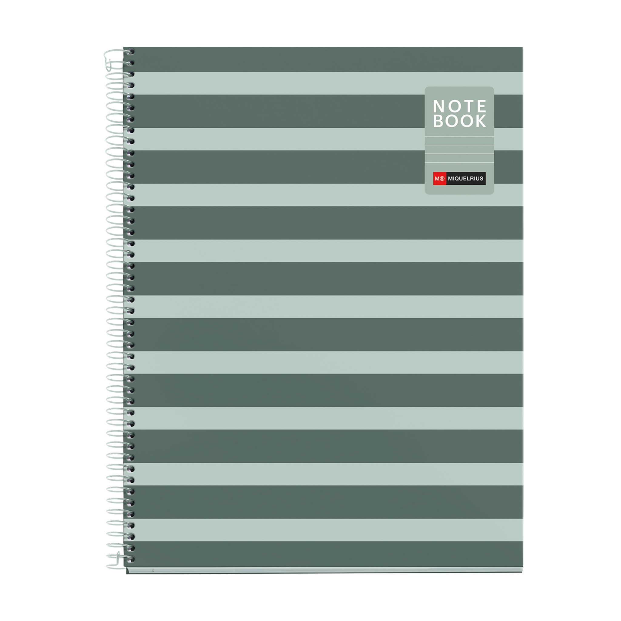 Miquelrius Notebook A4 Between the Lines Mousse Gelijnd Spiraal 80 vellen