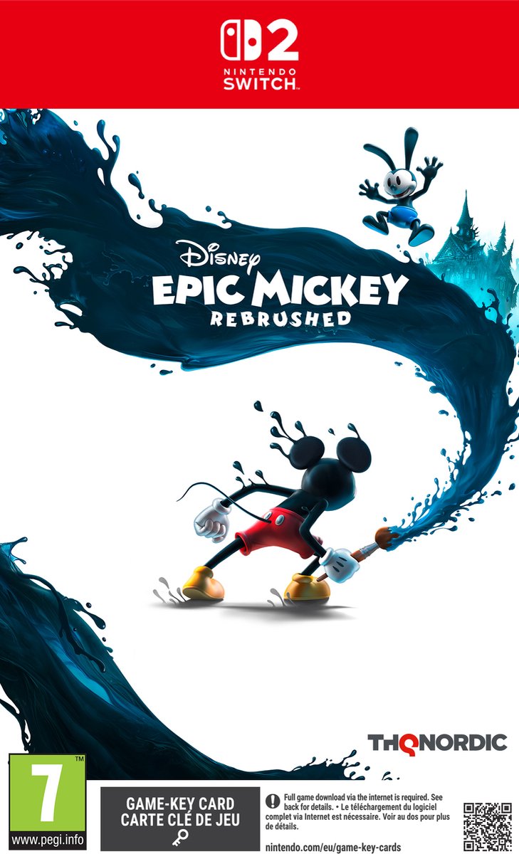 Nintendo Switch 2 Disney Epic Mickey: Rebrushed