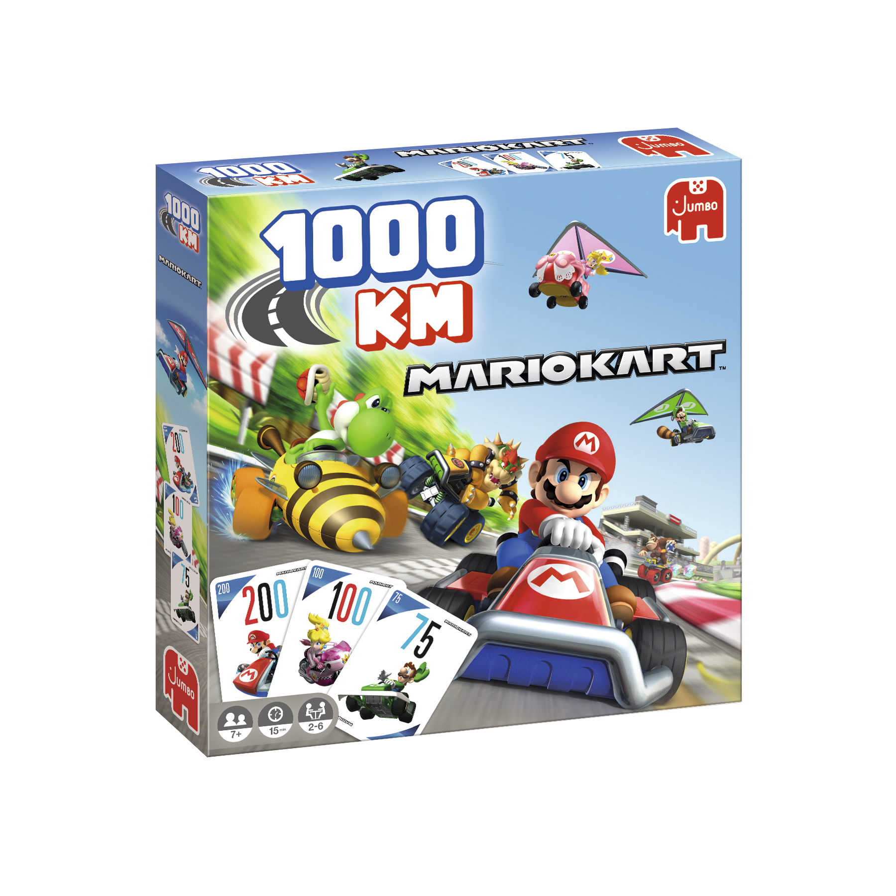 1000 Kilometer - Mario Kart - Het Bordspel - NL