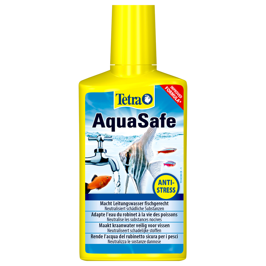 Tetra AquaSafe 250 ml maakt Kraanwater Veilig voor Vissen