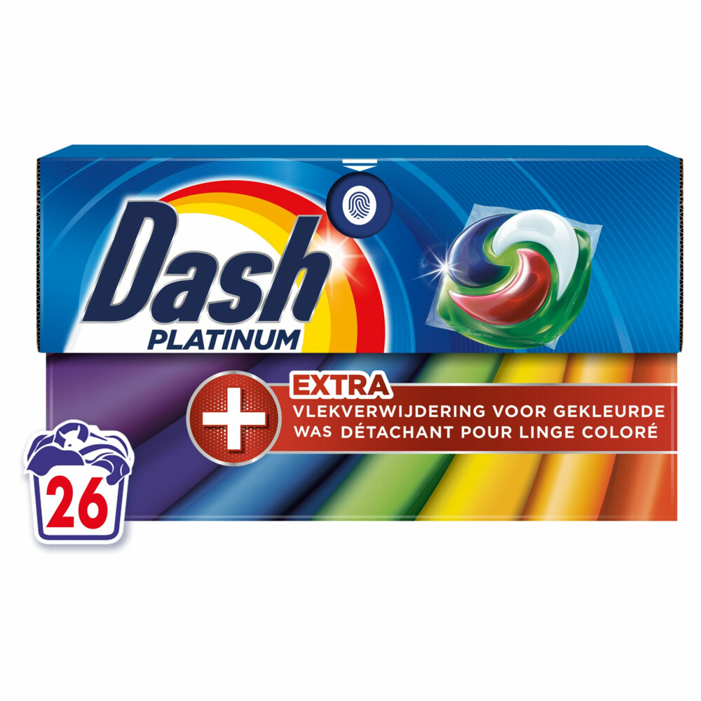 Dash Wasmiddel Pods Color 26 stuks