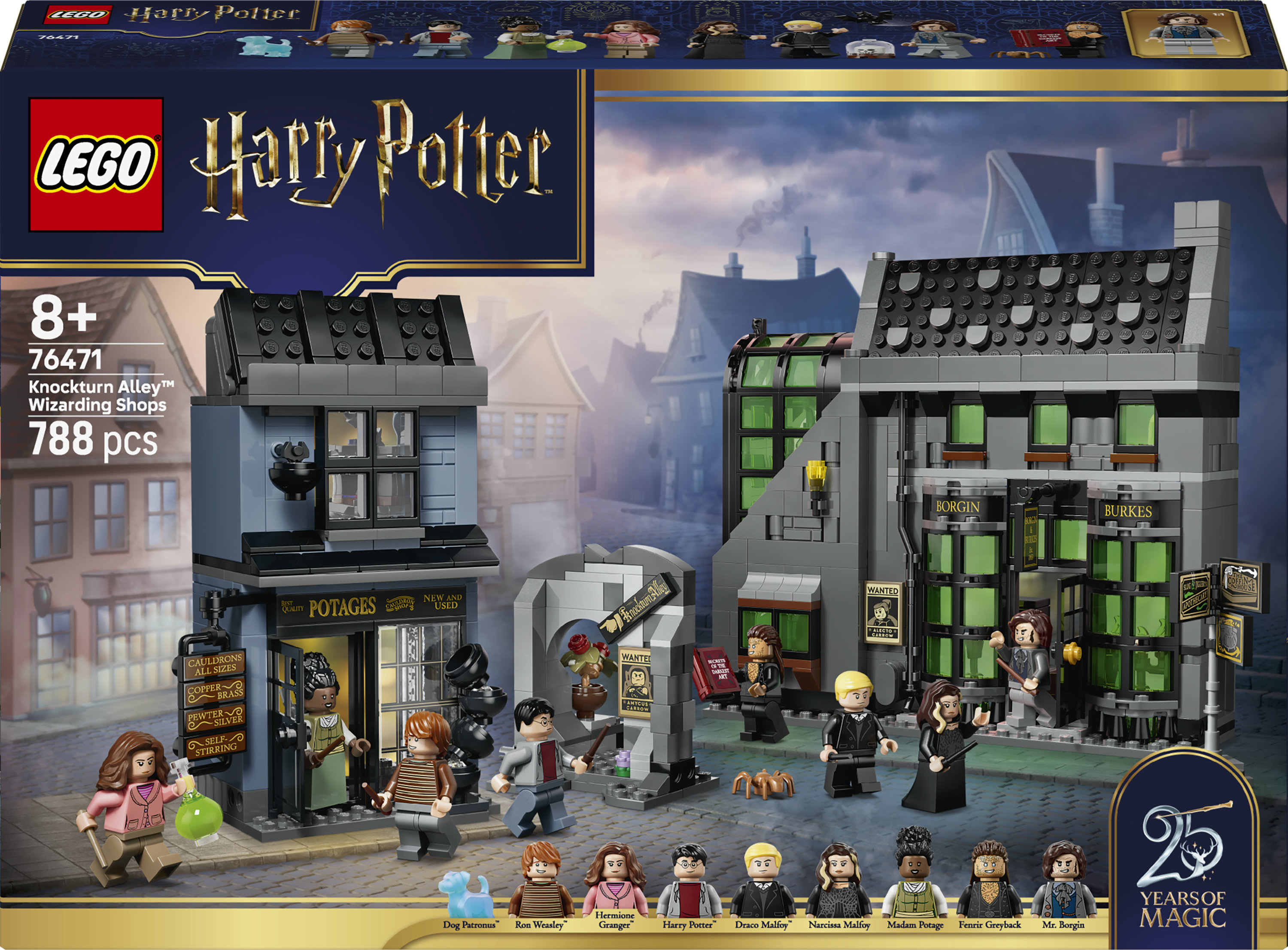 Lego Harry Potter 76471 Verdonkeremaansteeg