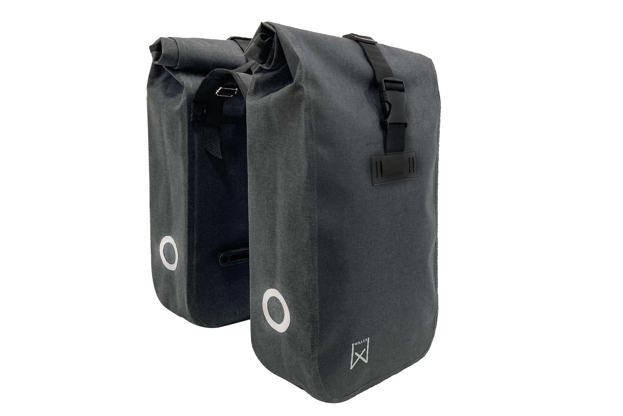 Willex Dubbele Tas Waterdicht Grijs 34L
