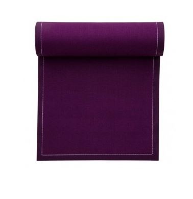 Placemat Katoen Aubergine 48x32 cm - 12 stuks op rol