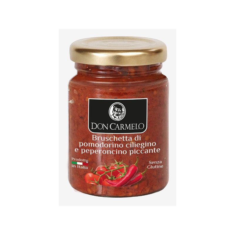 Don Carmelo Bruschette met Kerstomaten Pikant 100g