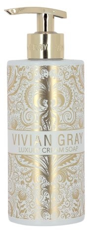 VivianGray Velvet Touch Gold Cream Soap 400ml