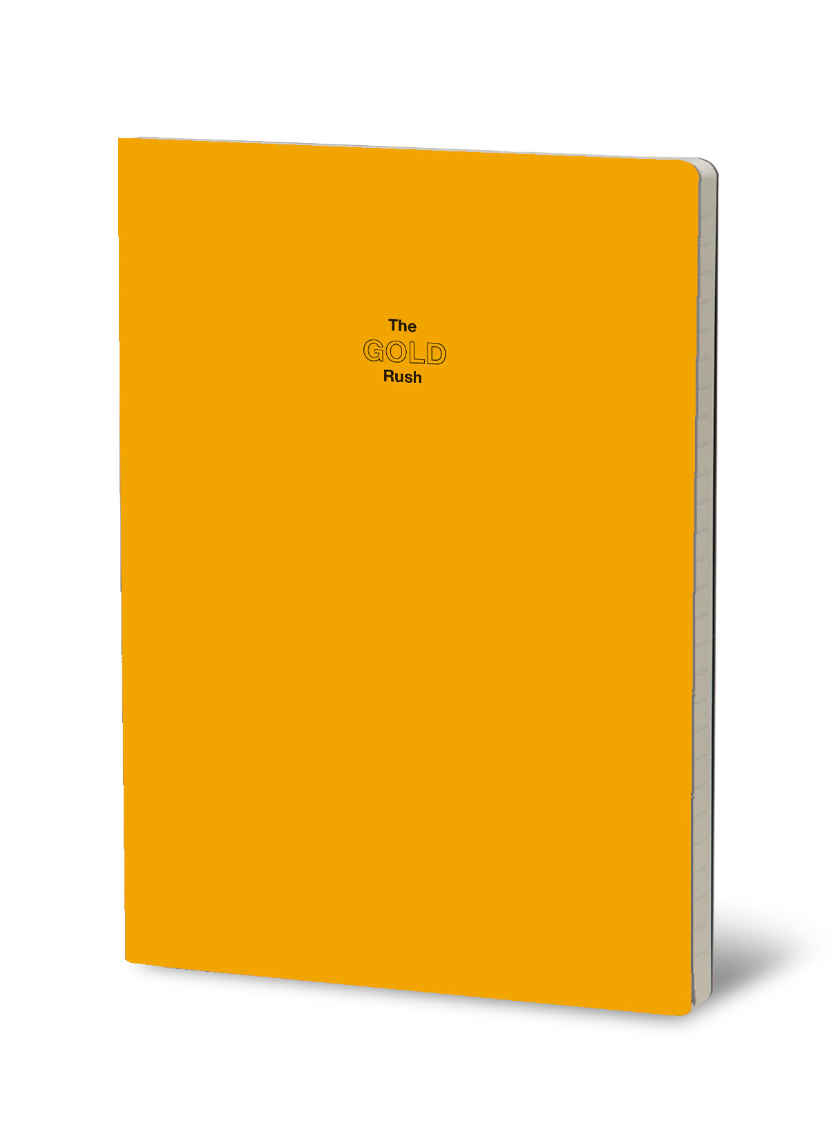 Stifflexible Notebook Flex Prisma Softcover Blanco Goud 144 vel - 17x24 cm