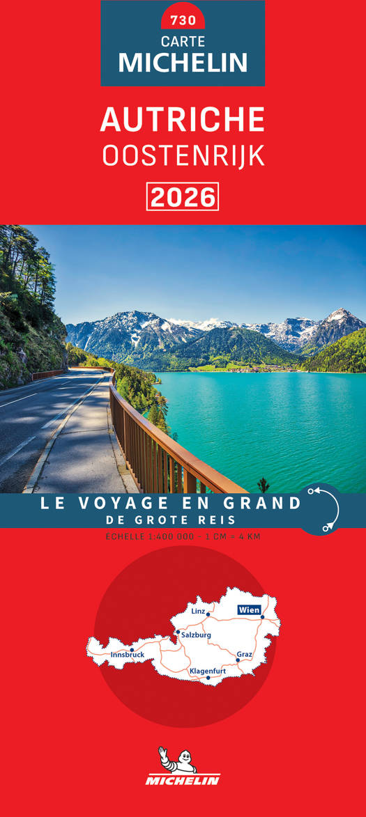 Michelin Kaart Oostenrijk 2026