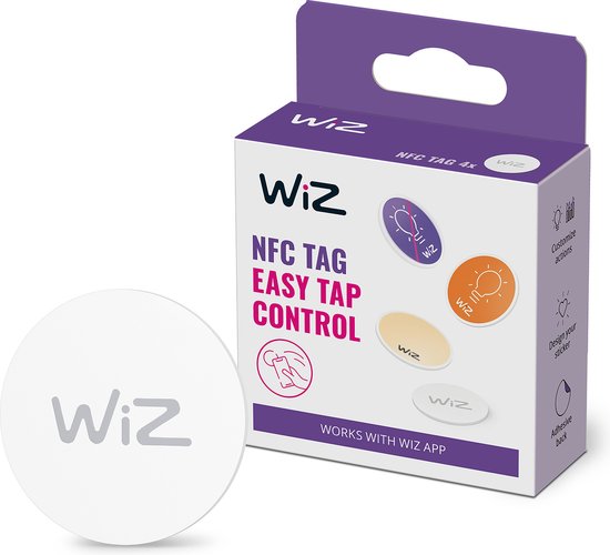 WiZ NFC Tags 4 stuks