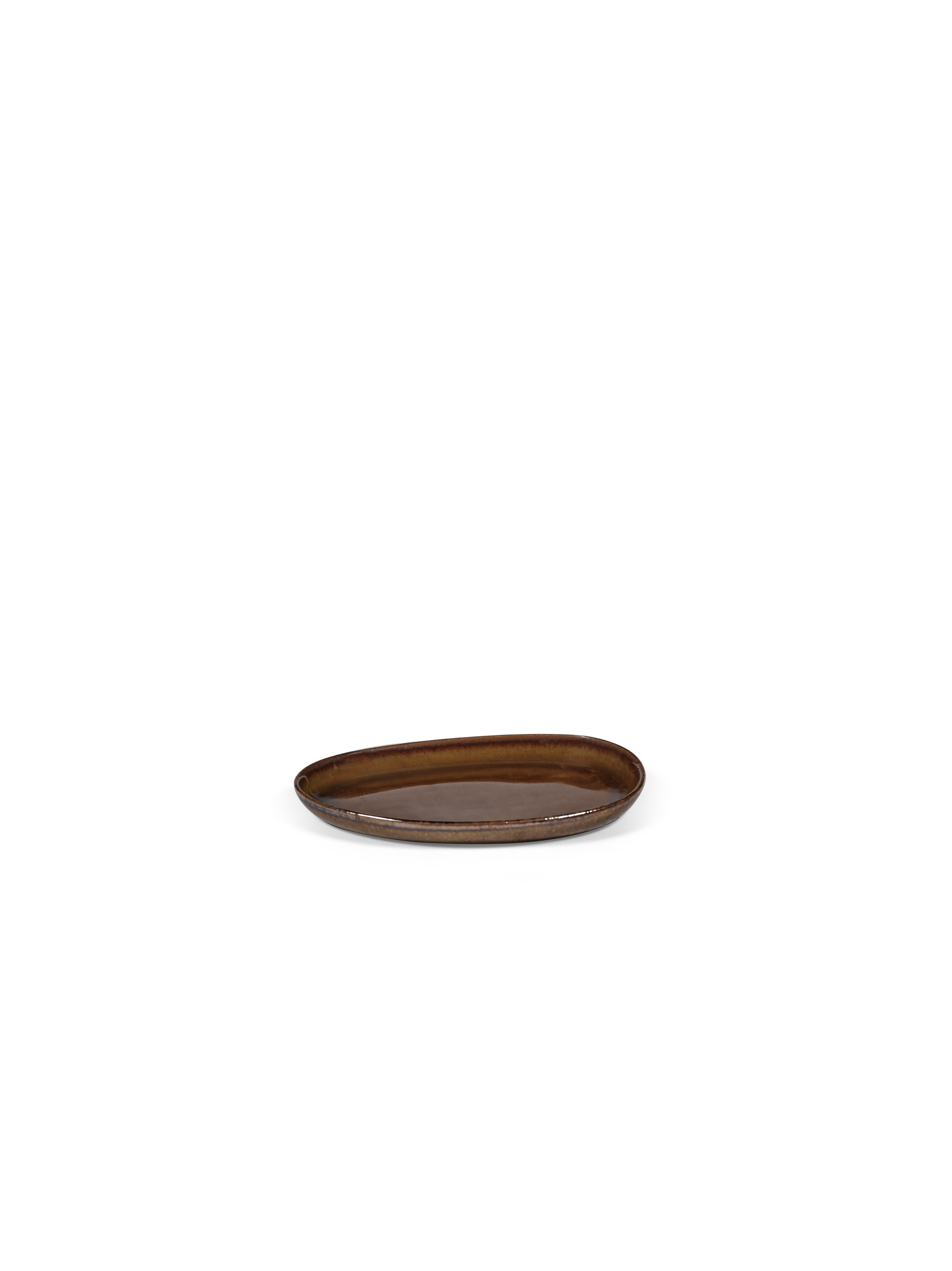 Serax Broodbord Out of Lines Ocher 14x10.5 cm - by Uncharted