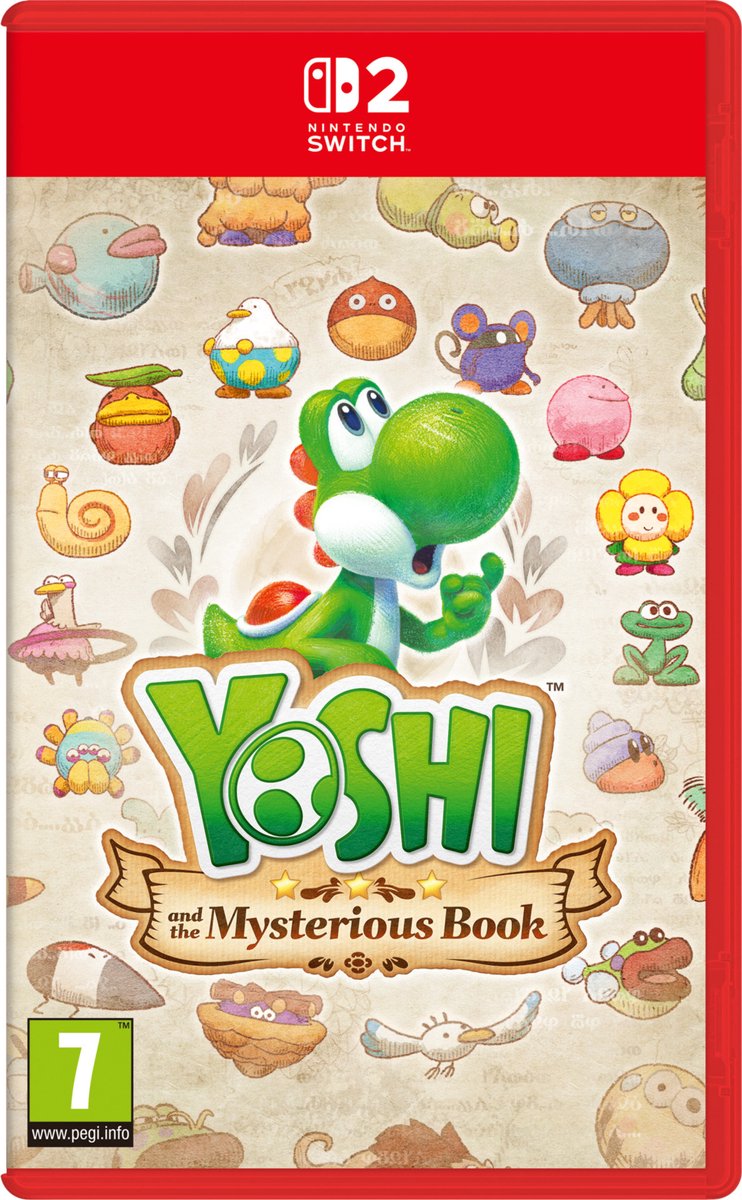 Nintendo Switch 2 Yoshi Mysterious Book