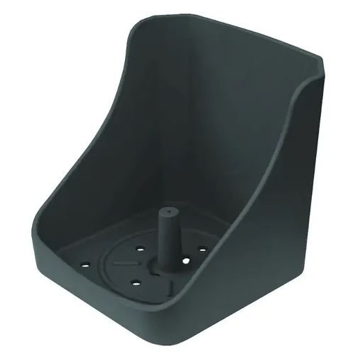 Liksteenhouder Zwart 10 kg