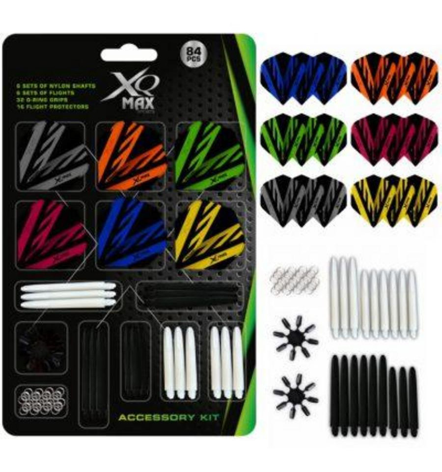 XQ Max Dartsset met Accessoires 84 stuks