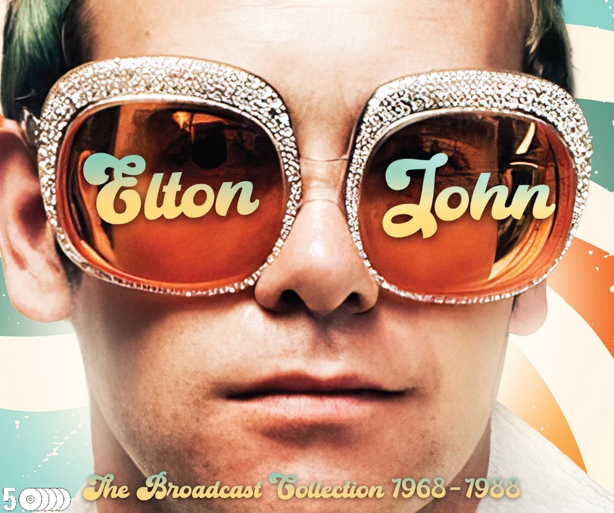 Elton John - 1968 tot 1988 5CD Box The Broadcast Collection