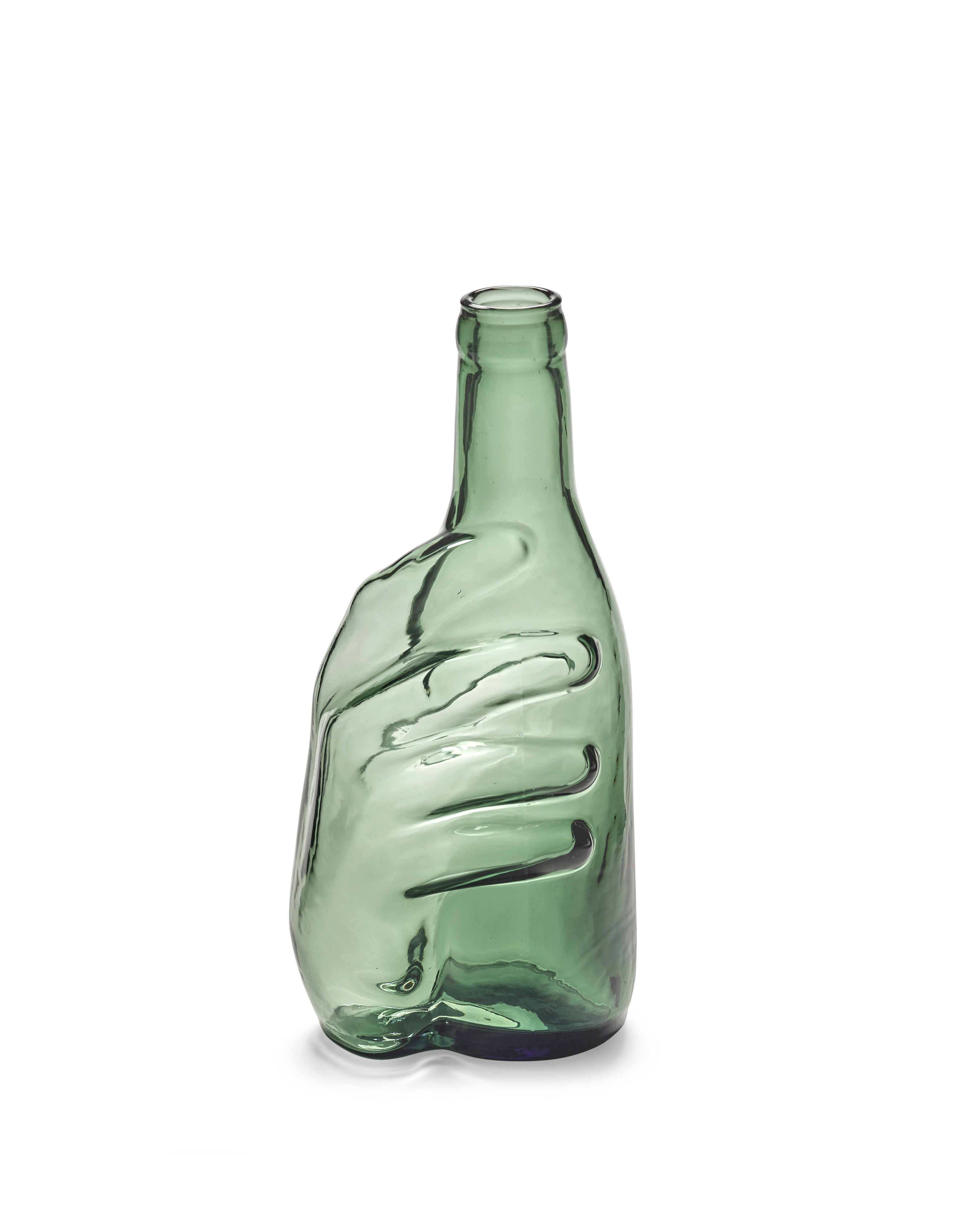 Serax Karaf Edward Emerald Green 12x25.5 cm - by Wouters & Hendrix