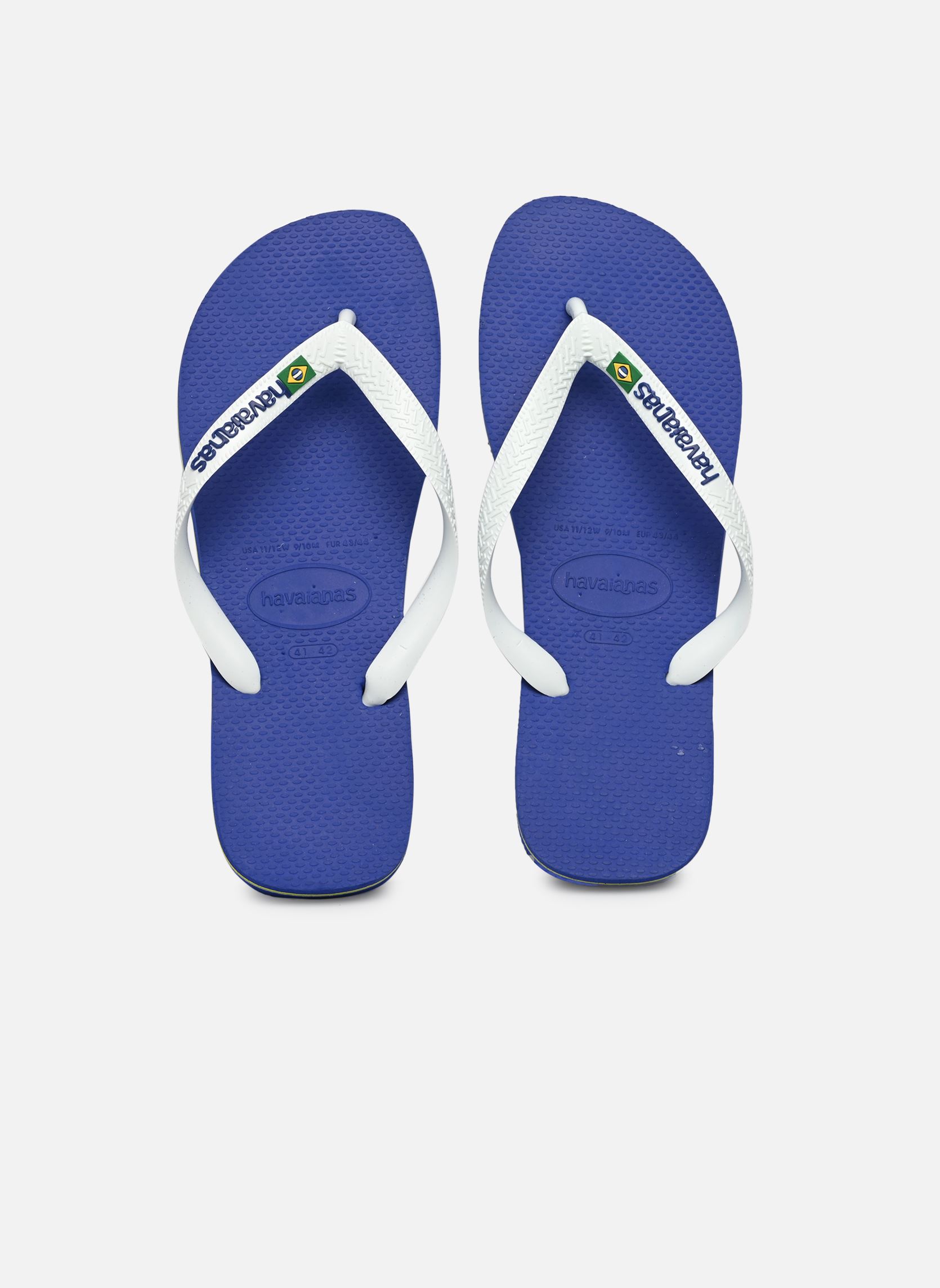 Havaianas Flip Flop Heren Brasil Logo Marine Blue - maat 43/44
