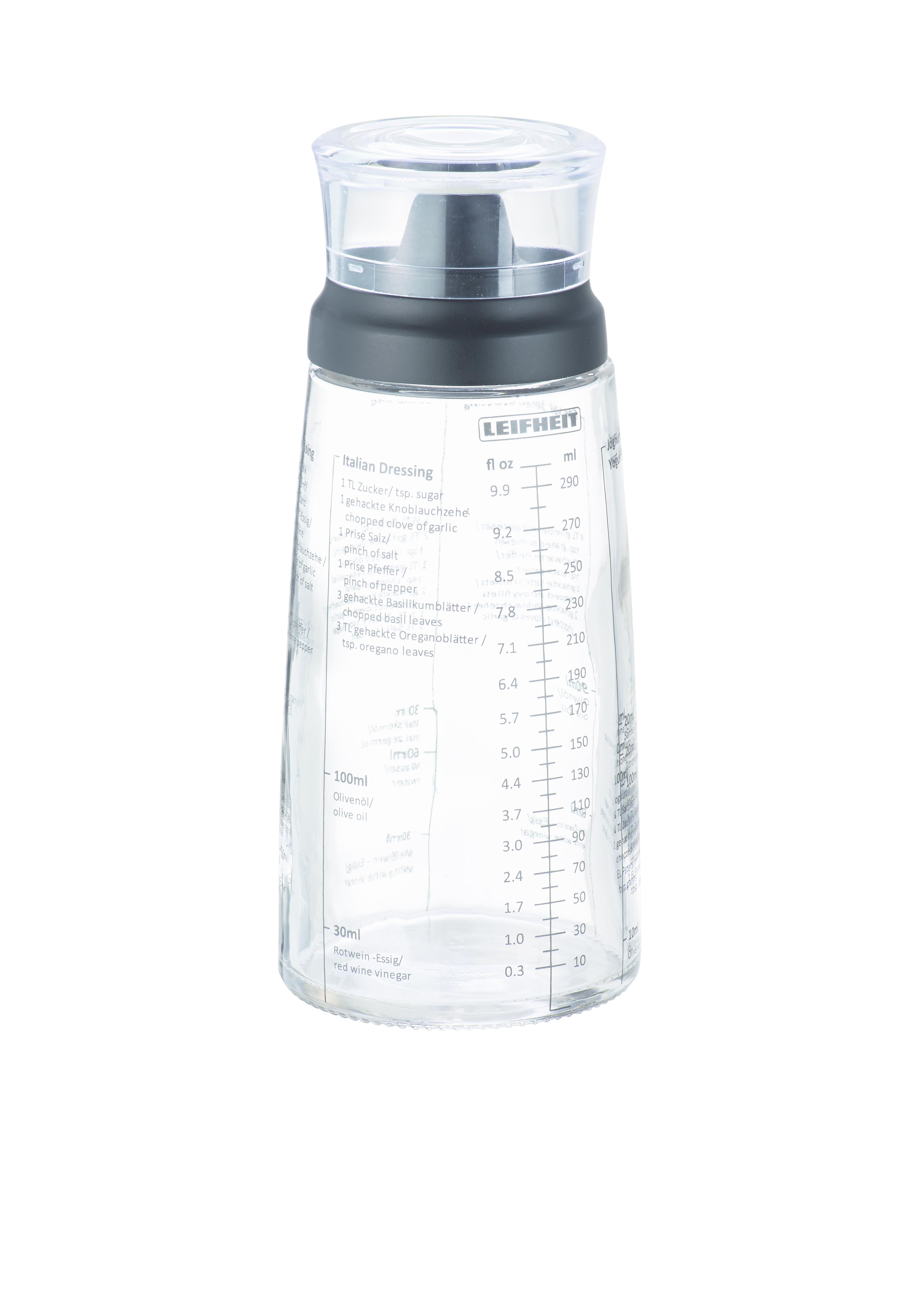 Leifheit Dressingshaker 300ml - Glas - Vaatwasbestendig