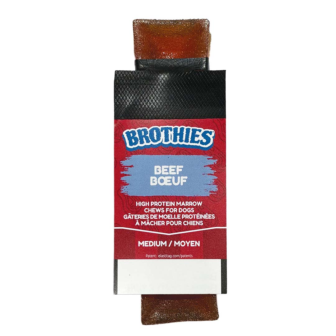 Brothies Kauwsnack met Bouillon 10 cm Rund 50 g