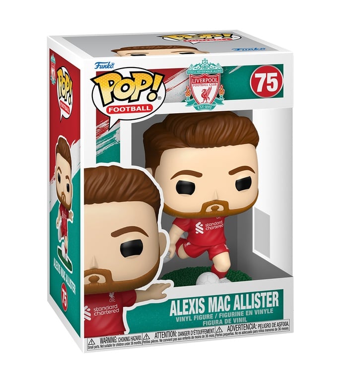 Funko Pop! Football - Liverpool FC: Alexis Mac Allister 75