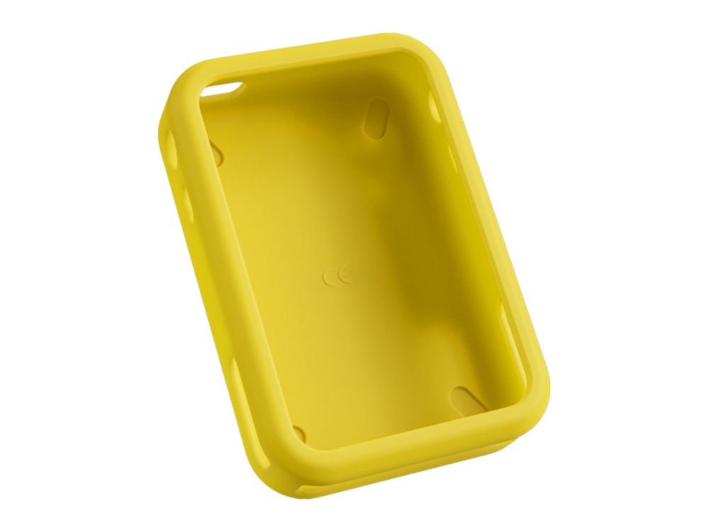Faba Beschermhoes van zachte silicone - Geel