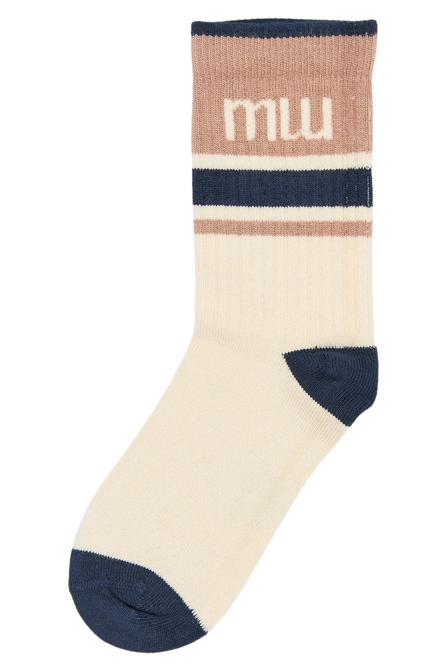 Minipop Moris Bamboo Sokken Jongens Cloud Dancer - maat 31-34