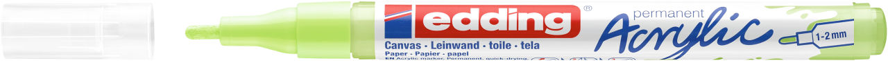 Edding Acrylic Marker e-5300 Fijn 1-2 mm Pastel Green - 917
