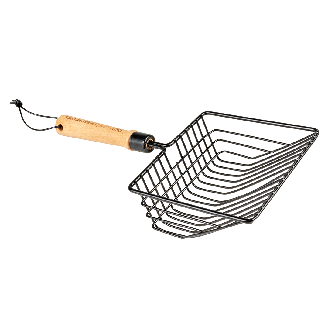 Dylan - Anneleen Bru - Metalen Poepschep 29 x 13.5 x 6 cm - Zwart