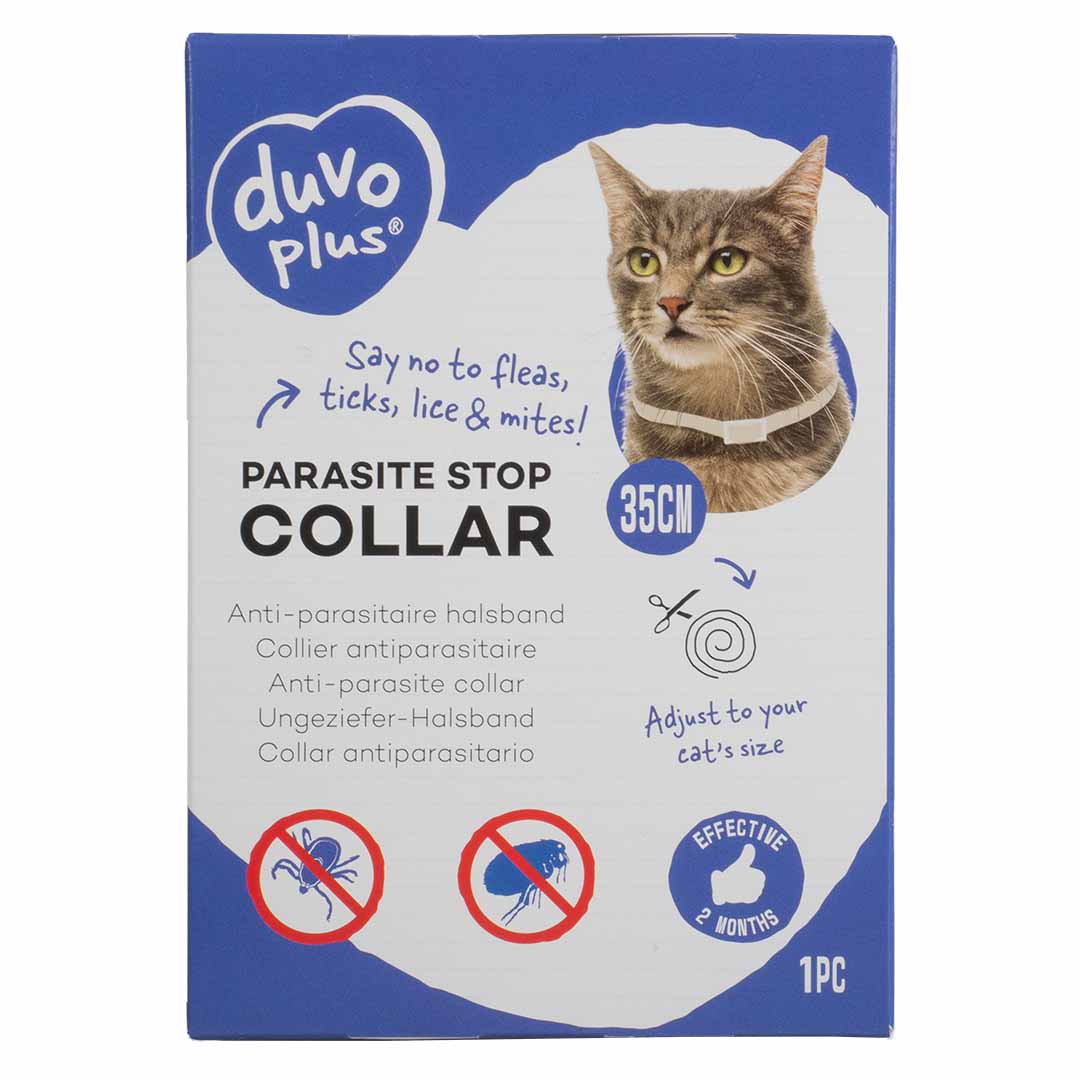 DuvoPlus Anti Parasitaire Halsband Kat 35 cm