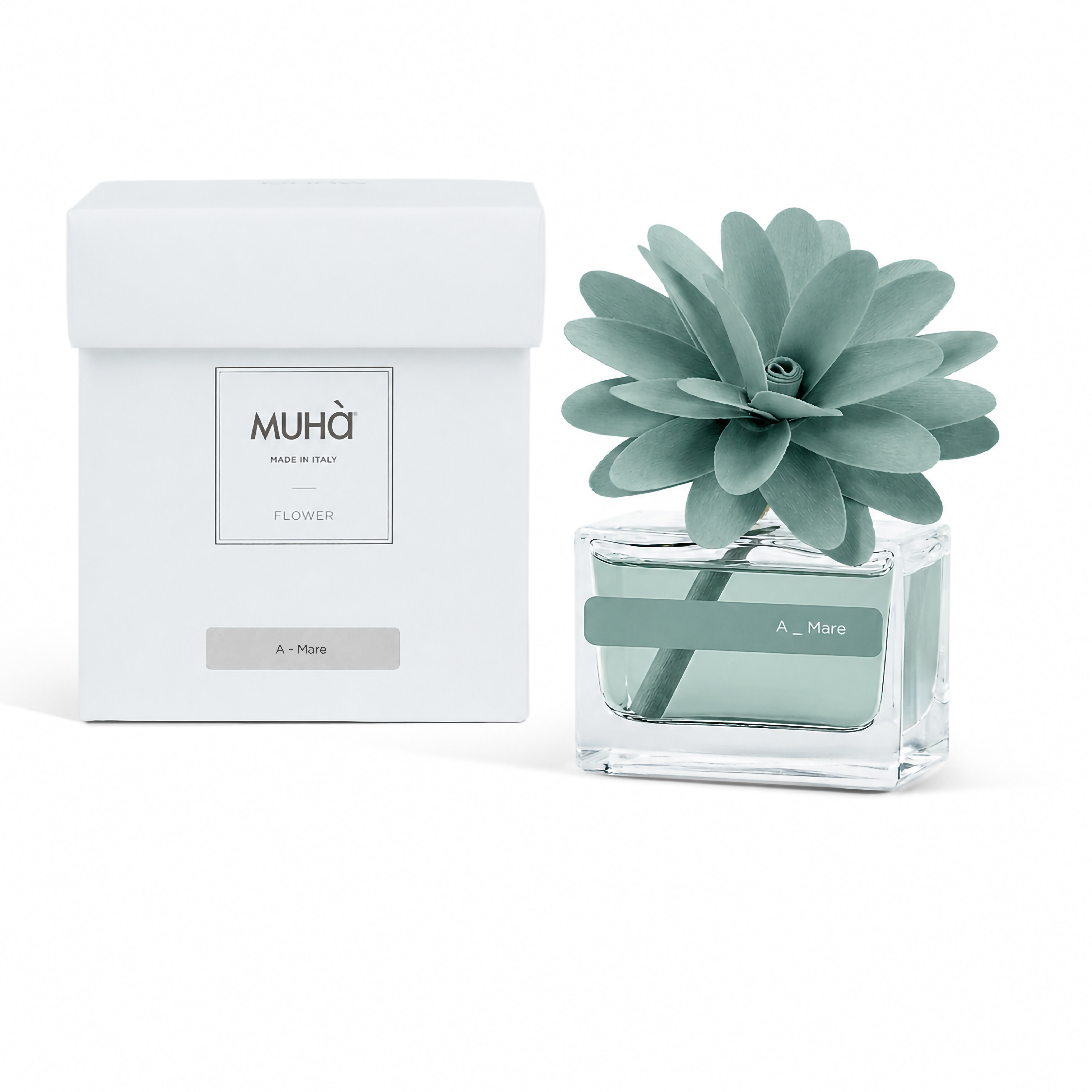 Muhà Geurdiffuser Flower Powder Blue 30ml - A-Mare