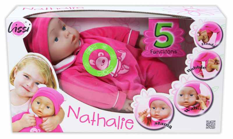 Lissi Zachte Pop Beatrice 46 cm, 5 functies