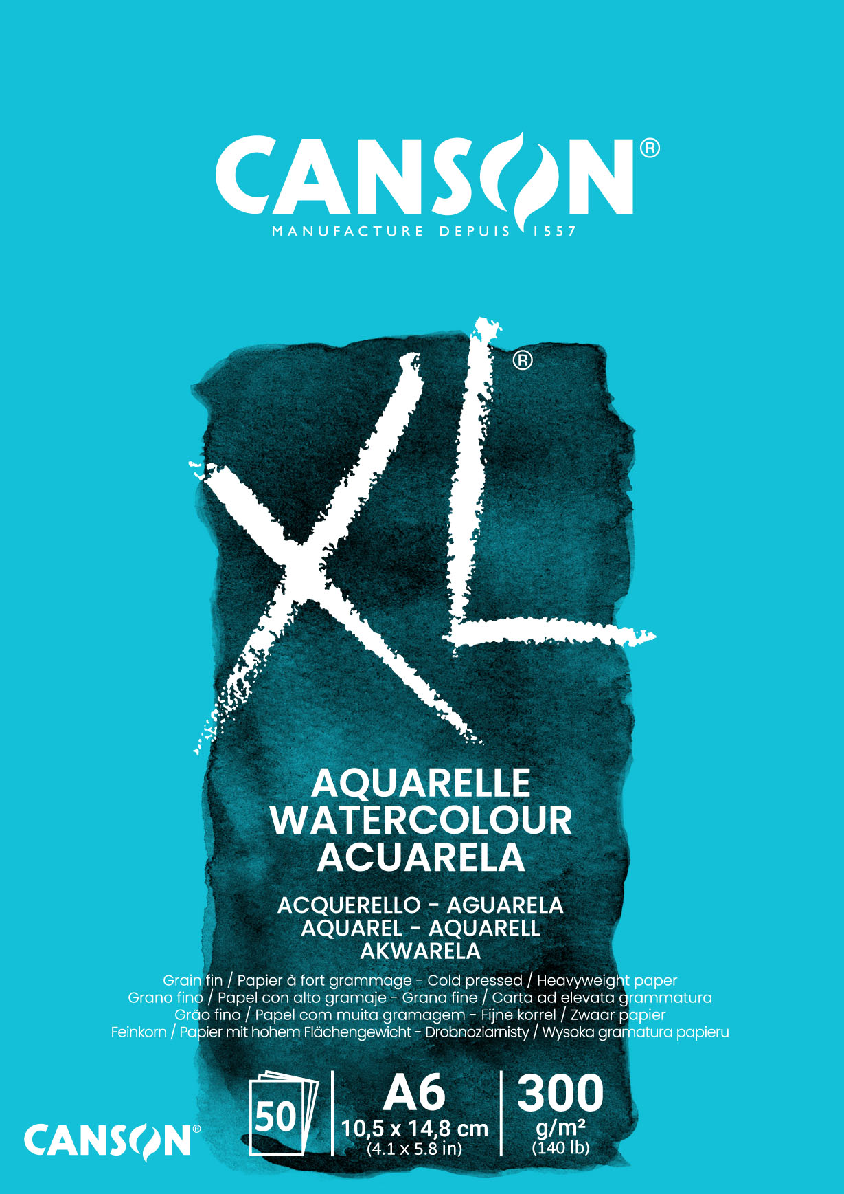 Canson Aquarelleblok XL A6 30g 50 vel
