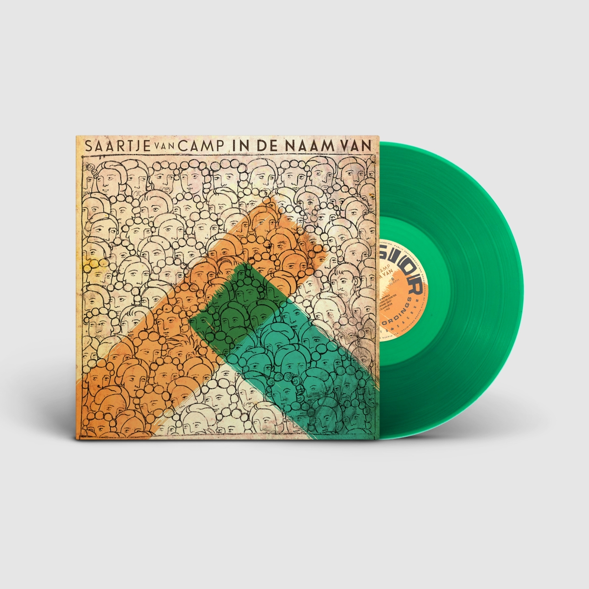 Saartje Van Camp - In de naam van LP Green Transparent Coloured Vinyl Edition