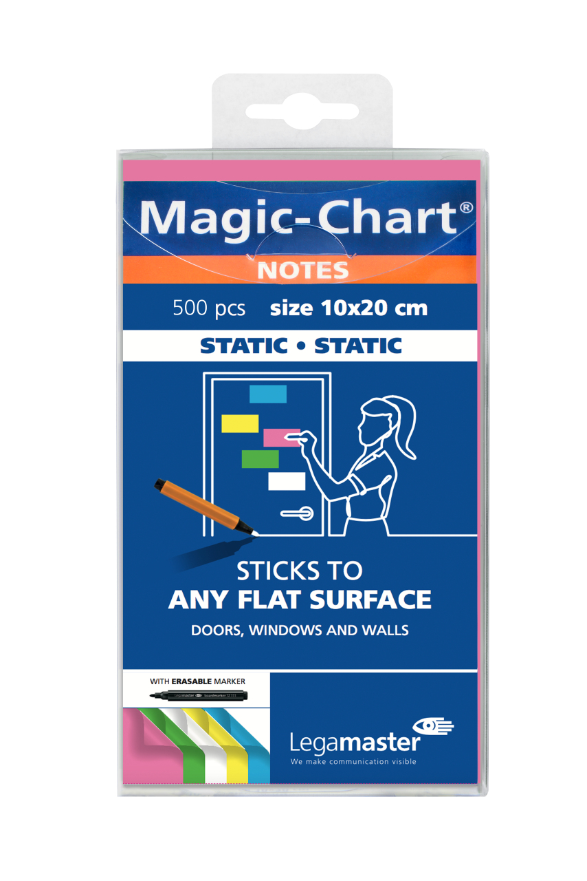 Legamaster Magic-chart Notes 10x20 cm - Prijs per Stuk