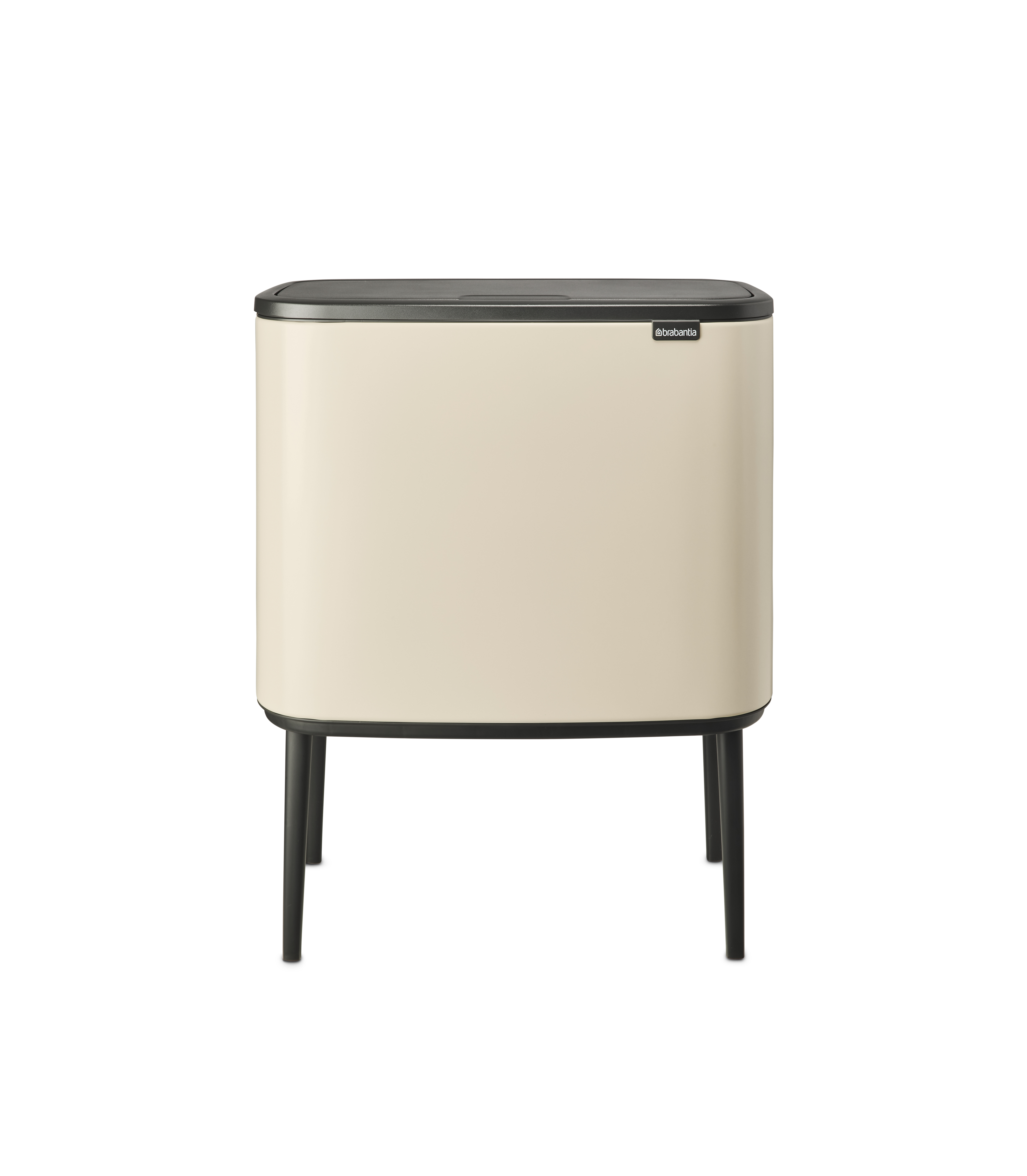 Brabantia Afvalemmer Bo Touch Bin Soft Beige 11l+23l- RVS - 31.2x54x68 cm