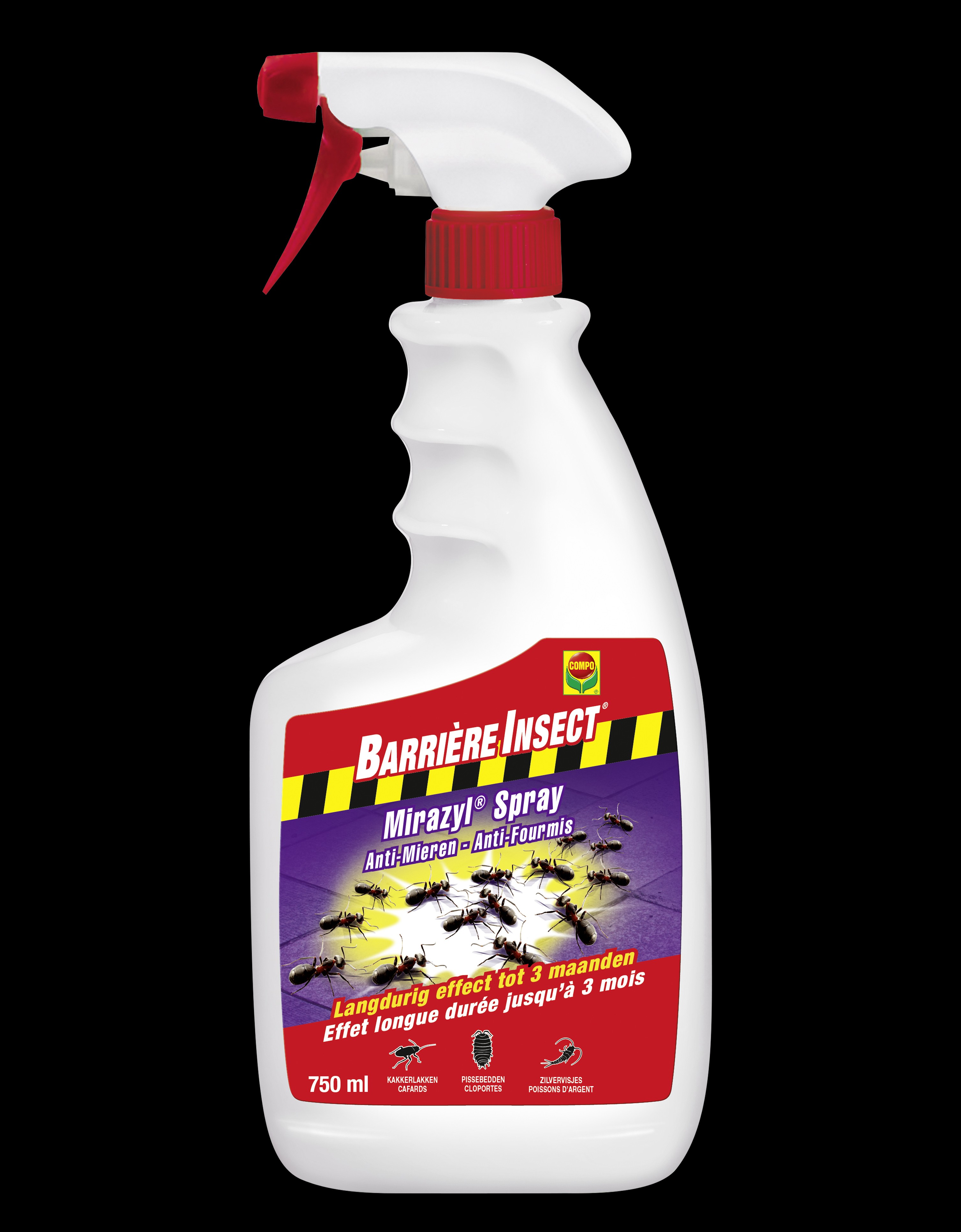 COMPO BARRIERE Mirazyl Spray 750ml tegen Mieren