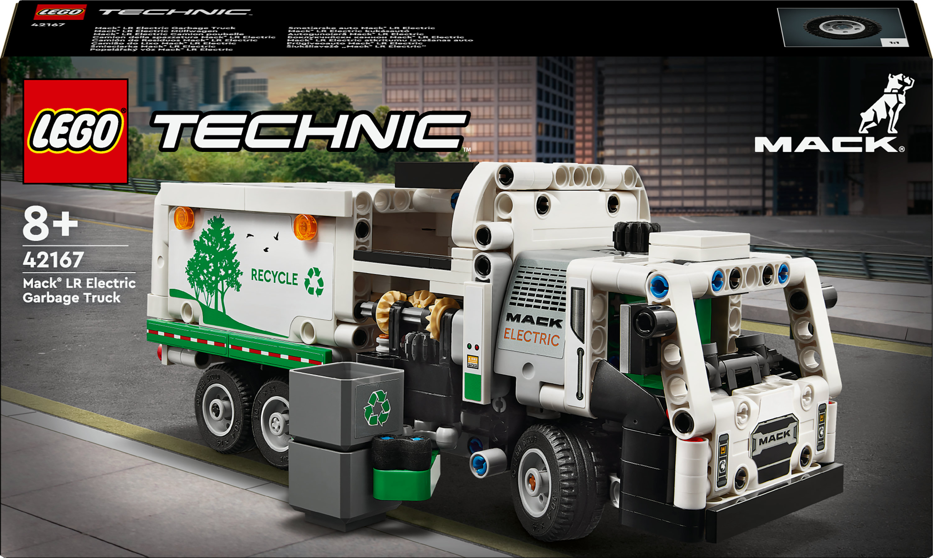 LEGO Technic 42167 Mack LR Electric Vuilniswagen