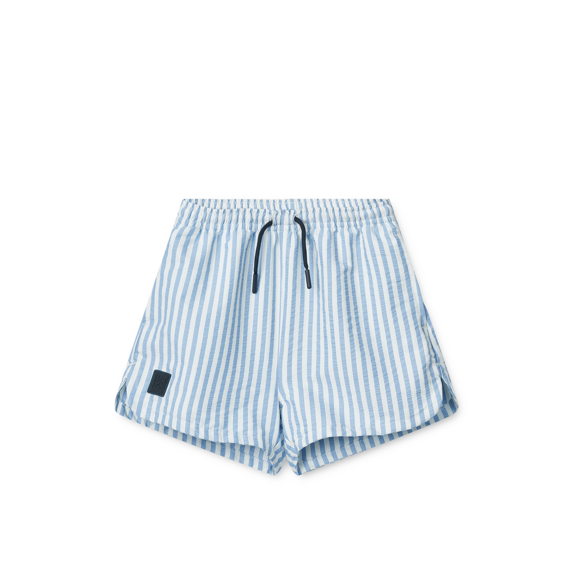 Liewood Zwemshort Aiden Seersucker Gestreept Riverside Creme de la creme - 3 jaar