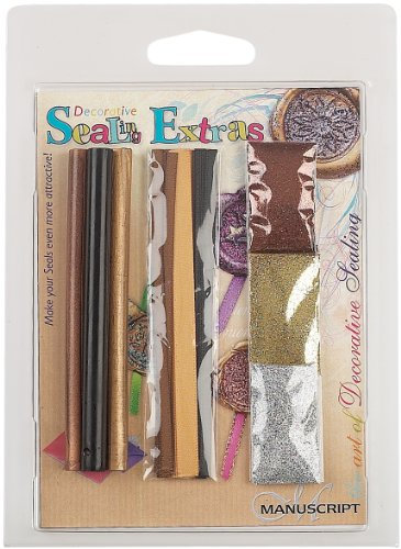 Manuscript Decoratieve Was Zwart-Goud-Brons