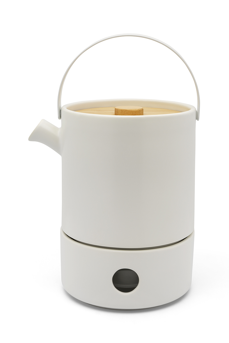 Bredemeijer Theeset Umea White 1.2l met Warmer