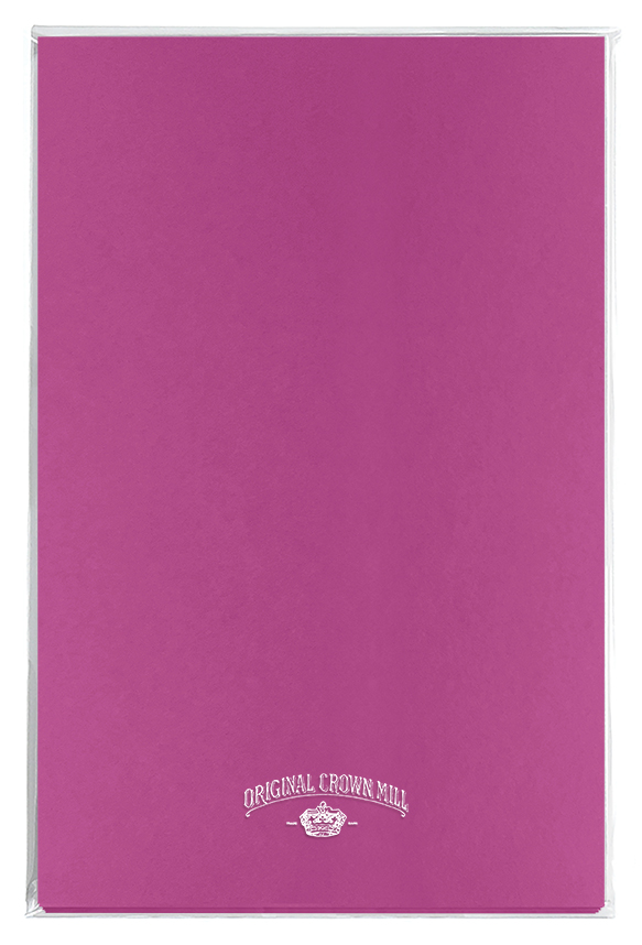Original Crown Mill Cello Kaarten A4 10 stuks - 165 g - Velijn Bougainvillea