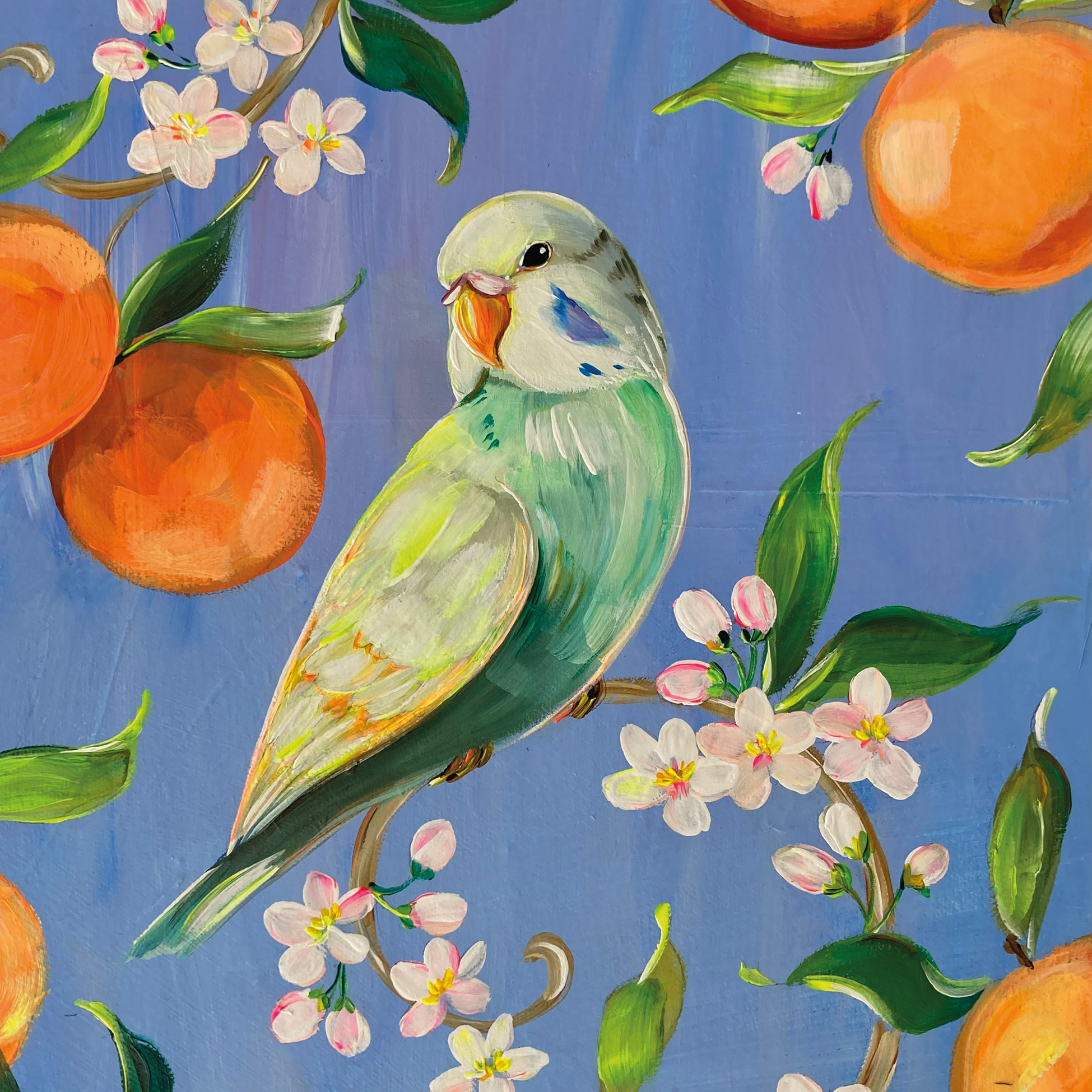 PPD Lunchservetten 33x33 cm 20 stuks Perruche Et Oranges